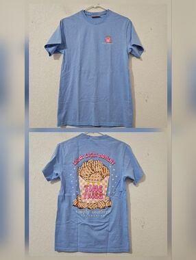 Simply Southern Blue Tee Enjoy Life! Size Small